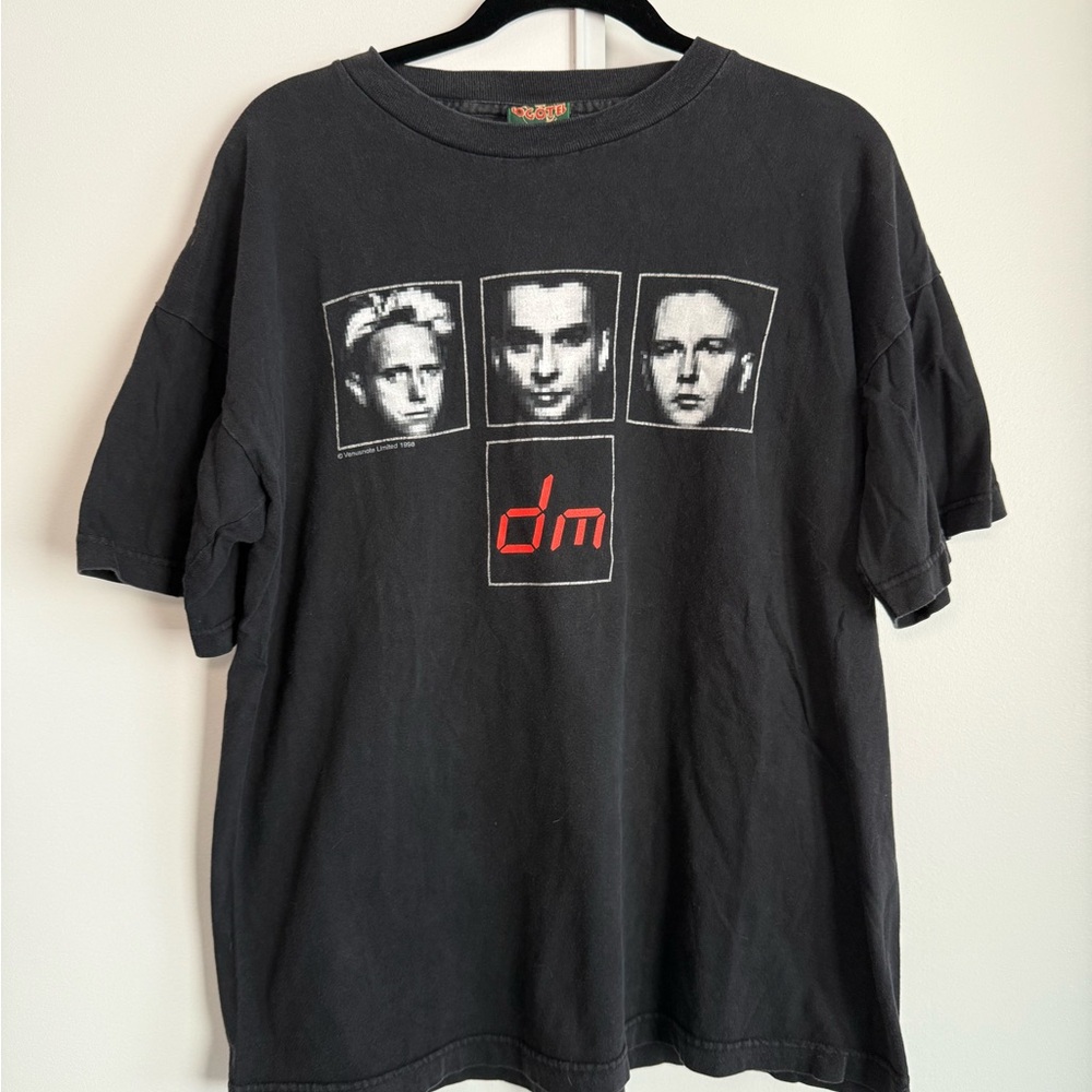 Vintage Depeche Mode 1998 The Singles Tour Shirt Size Large